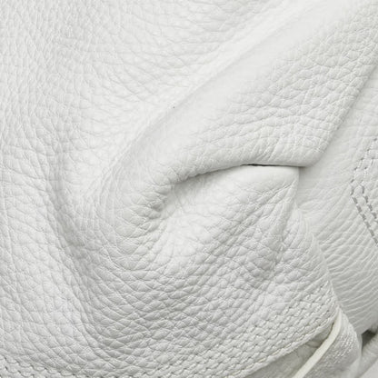 CELINE handbag Purse BITTERSWEET White PVC Leather Authentic Women's Used