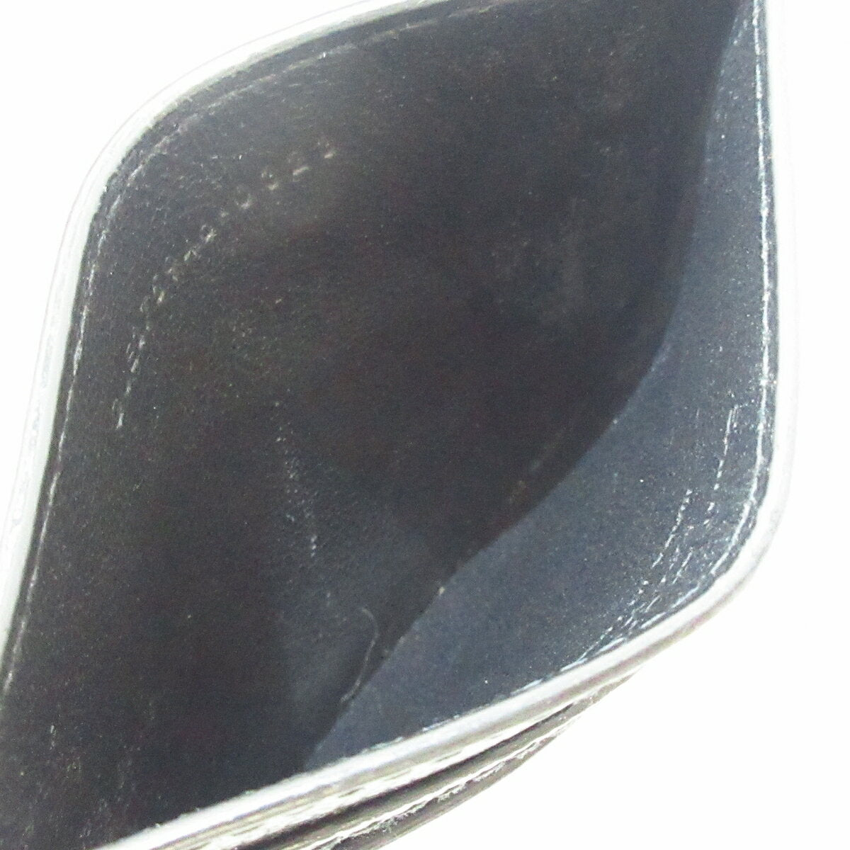 Saint Laurent Paris Card Case Holder Wallet Compact Purse Logo Leather Black