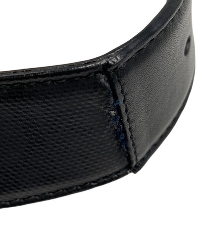 Dior HOMME Men's Belt Leather Black Authentic