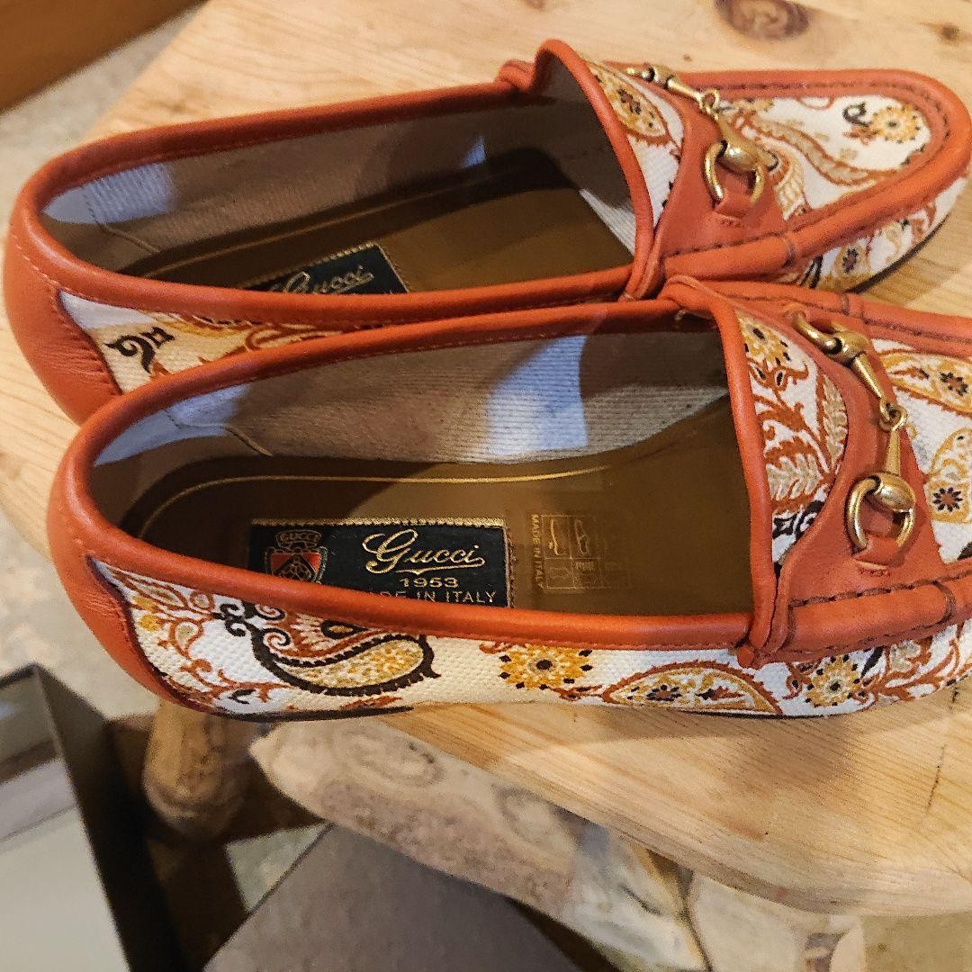 GUCCI Loafers Shoes 1953 Limited Collection Horse Bit EU 35.5 US 5.5 Multicolor