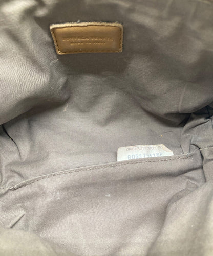 BOTTEGA VENETA Accessory Pouch Hand Pouch Intrecciato Brown Authentic