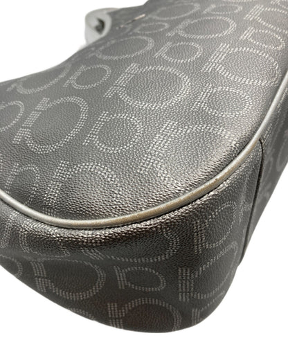 Salvatore Ferragamo shoulder bag Purse Gancini Silver  Women's Authentic Used