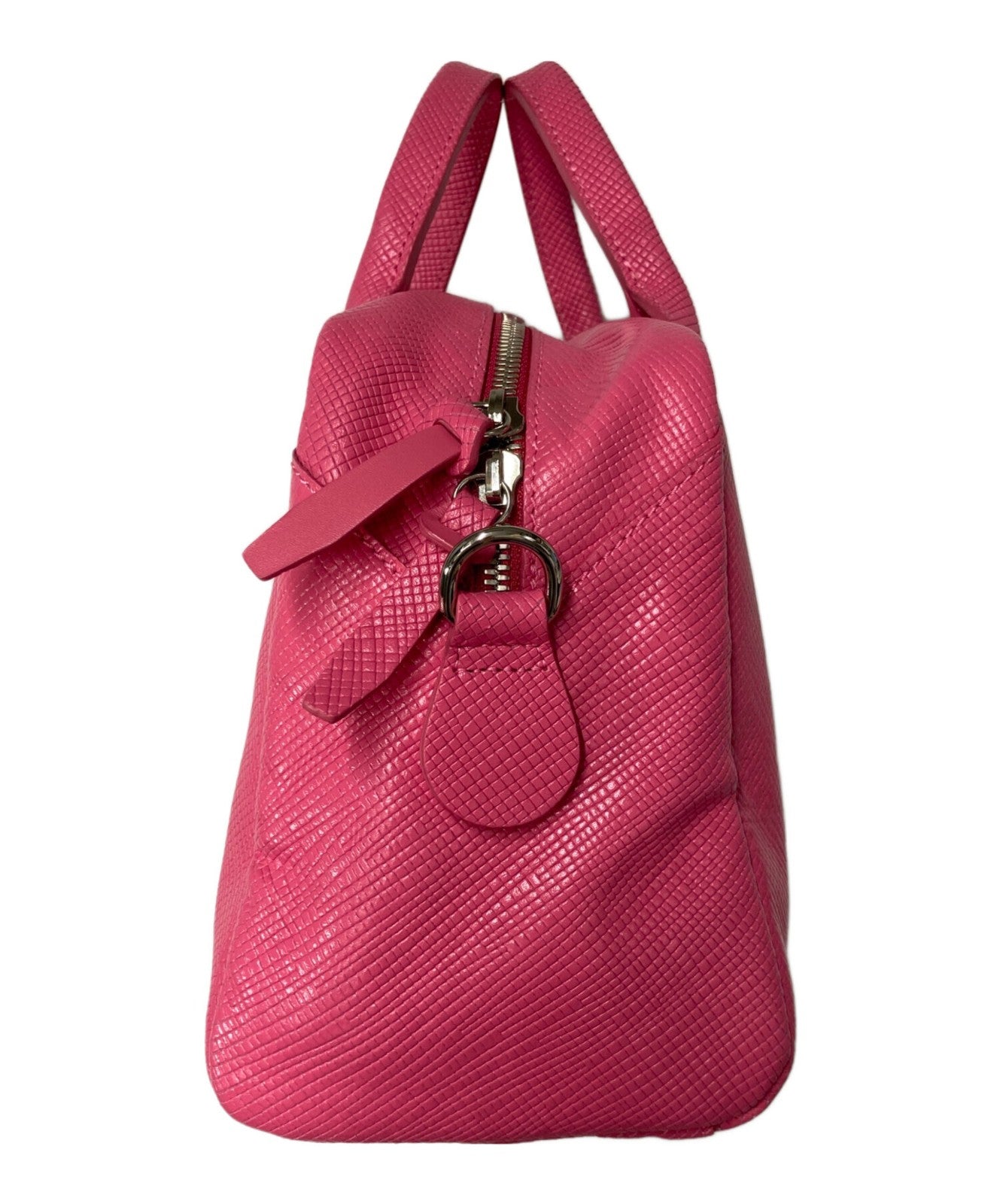 Longchamp Hand Shoulder Bag Tote Purse 2way Pink Authentic