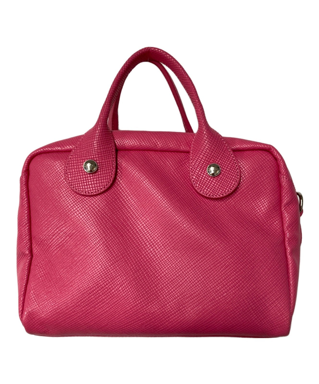 Longchamp Hand Shoulder Bag Tote Purse 2way Pink Authentic