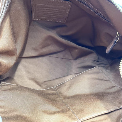 COACH Hand Shoulder Bag Tote Purse 2way Leather Brown Authentic