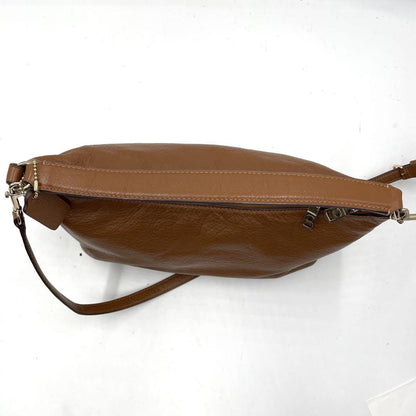 COACH Hand Shoulder Bag Tote Purse 2way Leather Brown Authentic