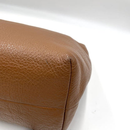 COACH Hand Shoulder Bag Tote Purse 2way Leather Brown Authentic