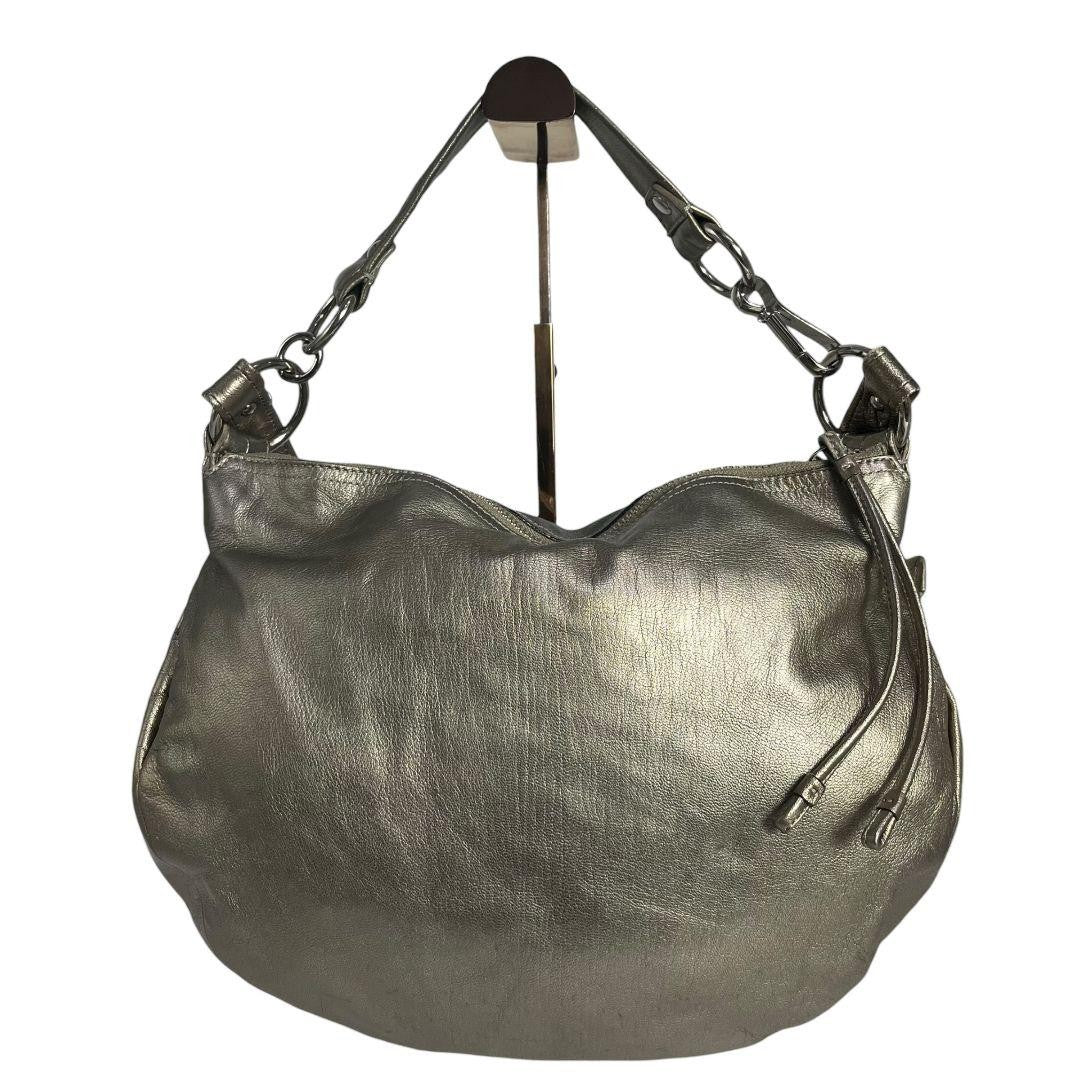 COACH Hand Shoulder Bag Tote Purse 2way Metallic Authentic