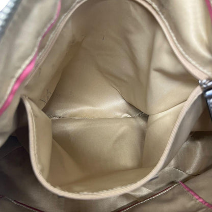 COACH Hand Shoulder Bag Tote Purse 2way Metallic Authentic