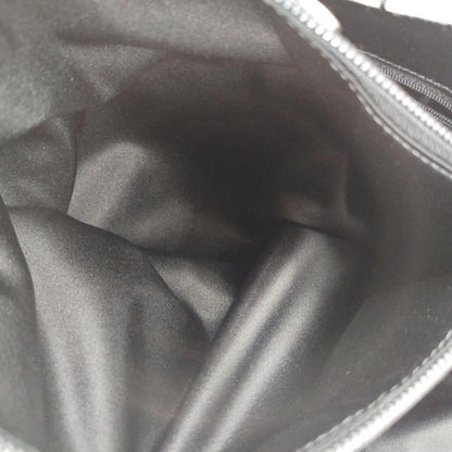 COACH Hand Bag Tote Purse Canvas Leather Black Authentic