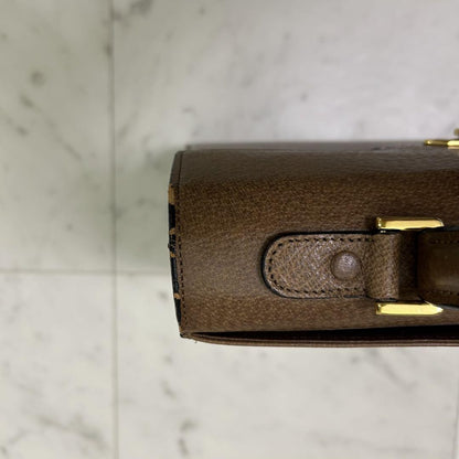 Valentino Garavani Hand Bag Tote Purse Brown Authentic