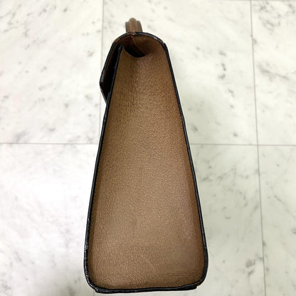 Valentino Garavani Hand Bag Tote Purse Brown Authentic
