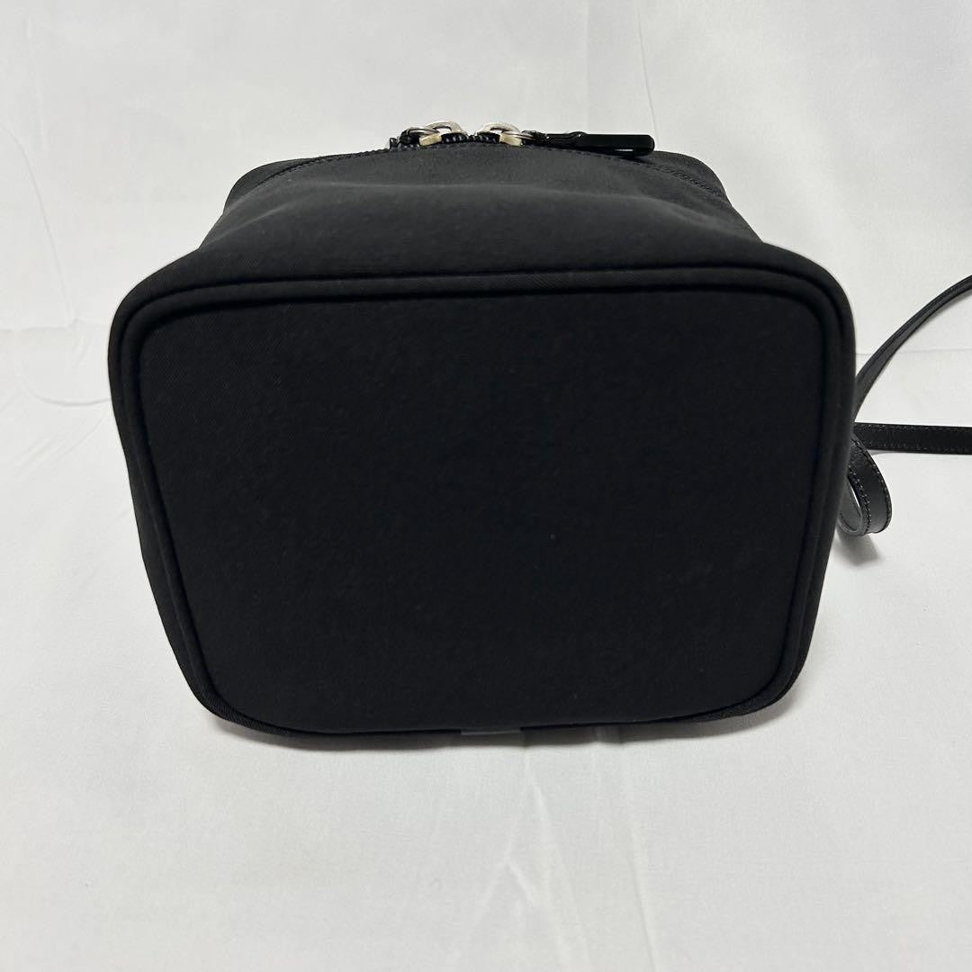 Salvatore Ferragamo Mini Shoulder Bag Purse 2way Vara Ribbon Black Authentic