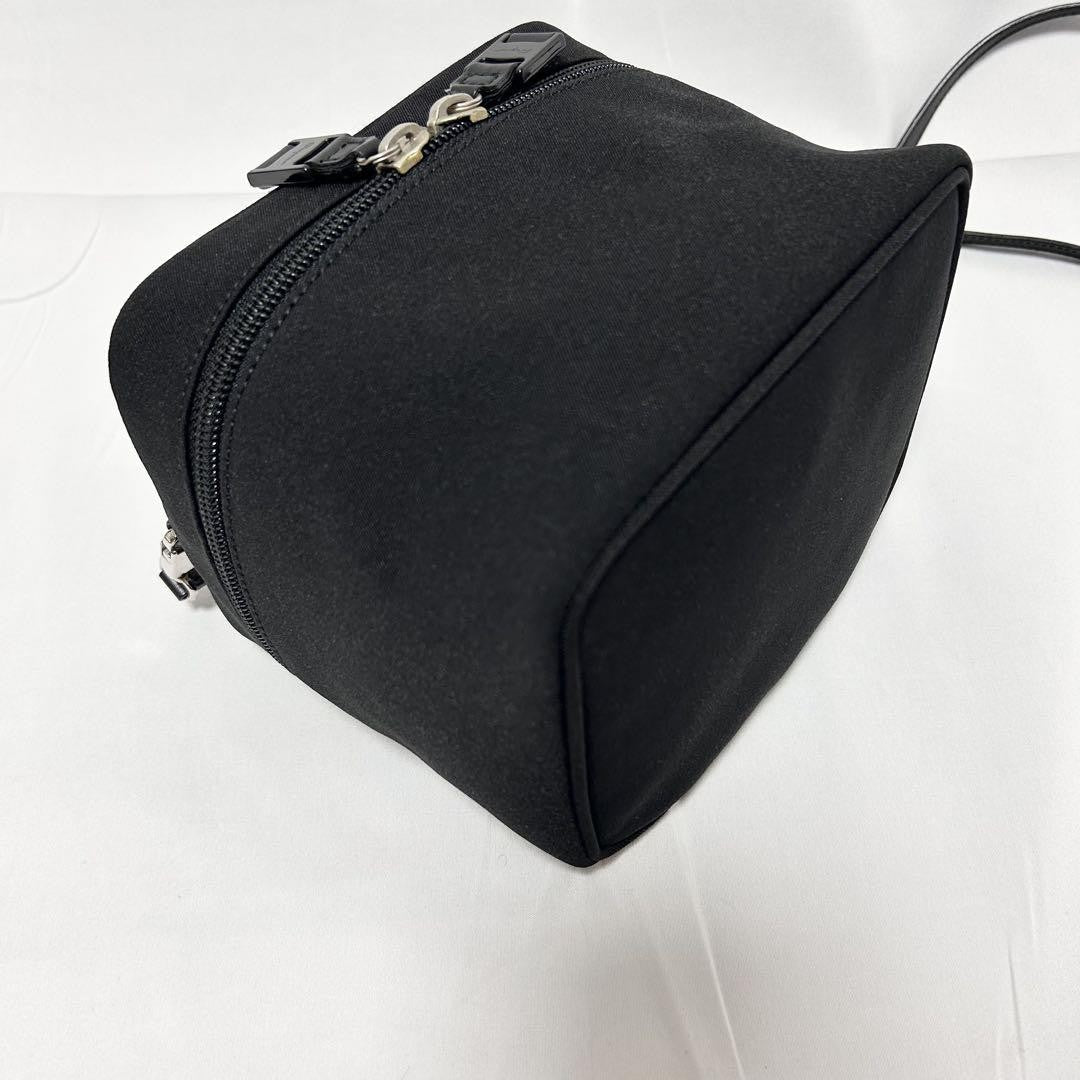Salvatore Ferragamo Mini Shoulder Bag Purse 2way Vara Ribbon Black Authentic