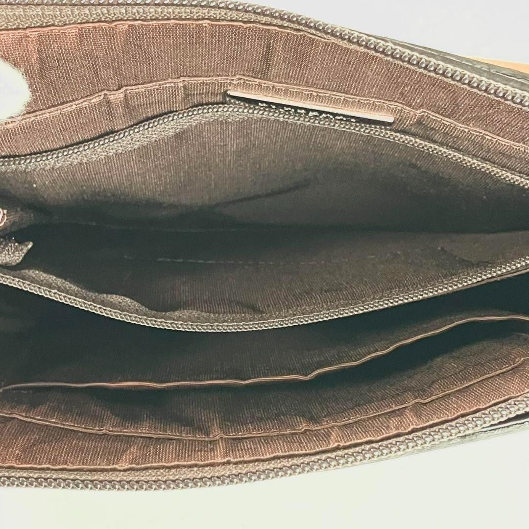 BURBERRY Hand Bag Tote Purse Leather Suede Brown Authentic