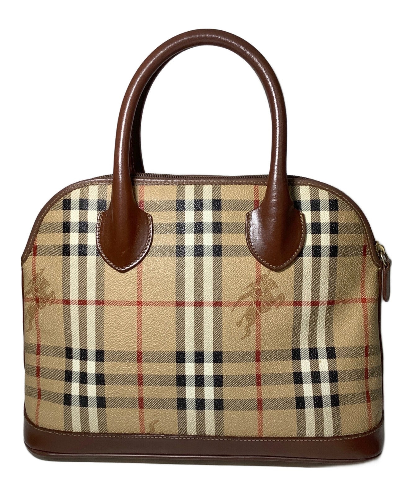 BURBERRYS Hand Bag Tote Purse Nova Check Authentic