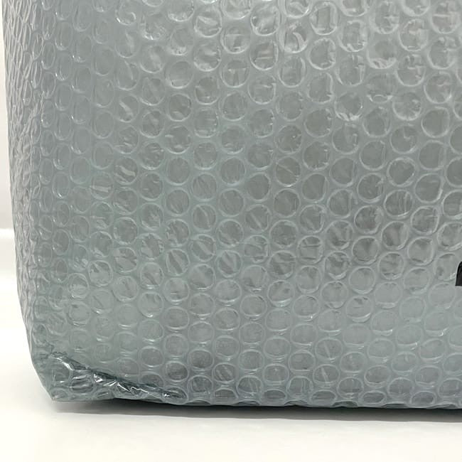 MIU MIU Hand Bag Tote Purse Logo Vinyl Gray Authentic