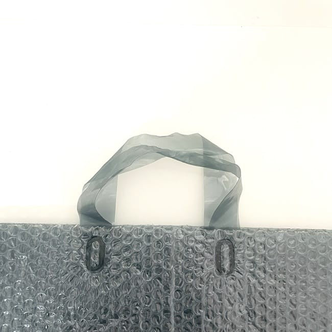 MIU MIU Hand Bag Tote Purse Logo Vinyl Gray Authentic