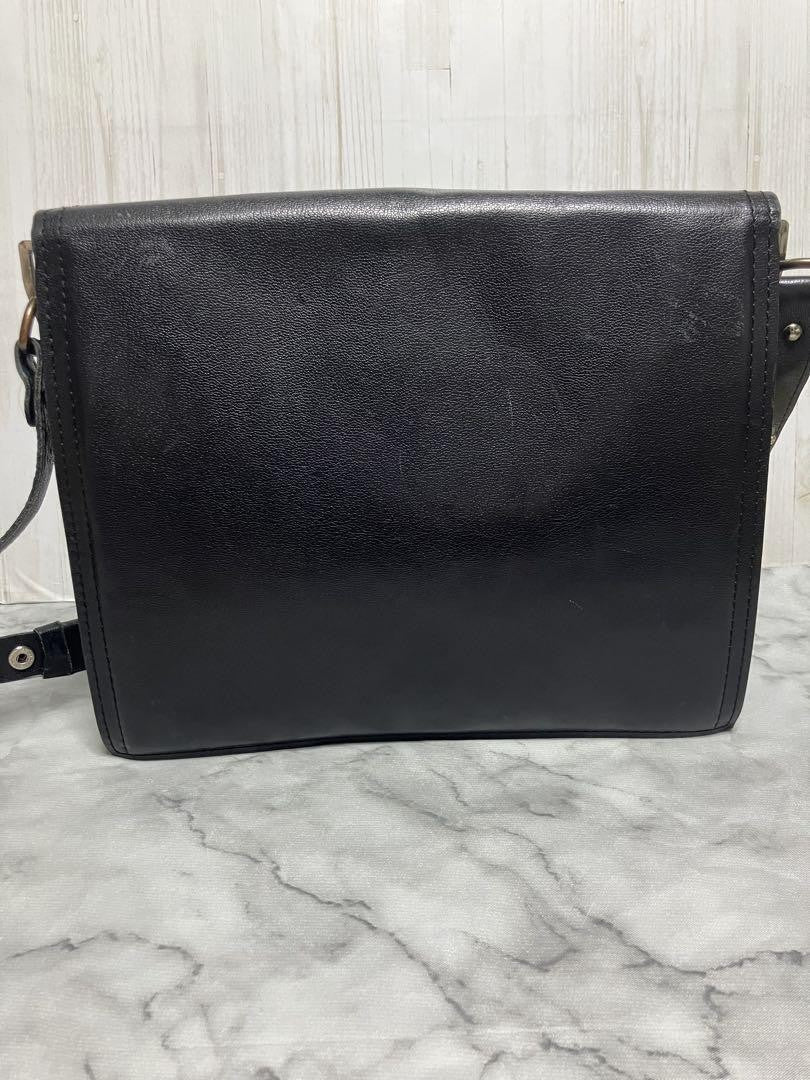 Saint Laurent Shoulder Bag Purse 2way Quilting Leather Black Authentic