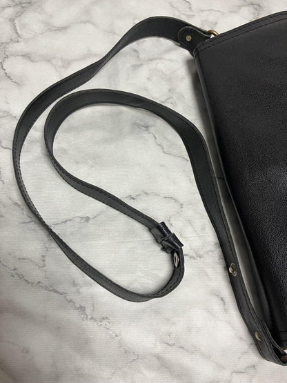Saint Laurent Shoulder Bag Purse 2way Quilting Leather Black Authentic