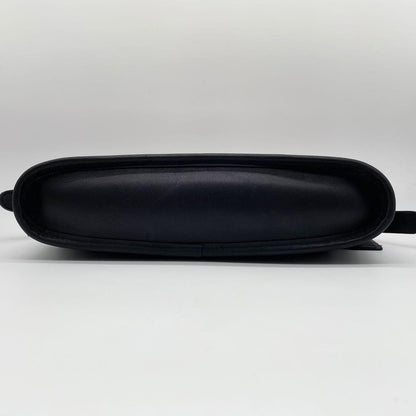 COACH Shoulder Bag Purse Old 9802 Leather Black Authentic