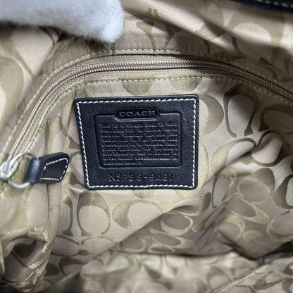 COACH Shoulder Bag Purse Soho Leather Black Authentic