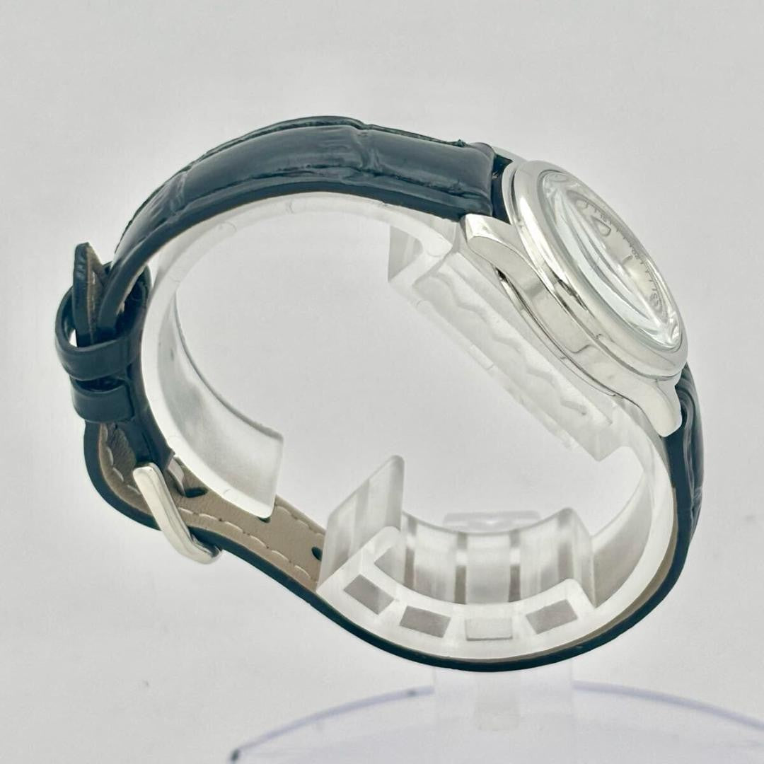 FENDI 210L Quartz Watch Wristwatch FF Logo Black Silver Women's Authentic