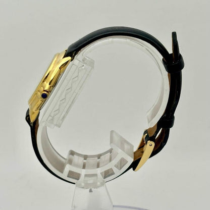 Saint Laurent Quartz Watch Wristwatch YSL Cassandra White Black Women's Auth