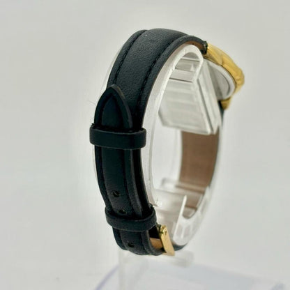 Saint Laurent Quartz Watch Wristwatch YSL Cassandra White Black Women's Auth