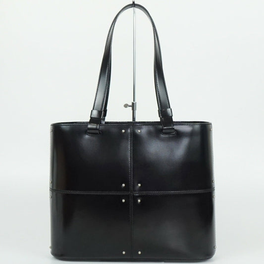 TOD'S Hand Bag Tote Purse Black Authentic