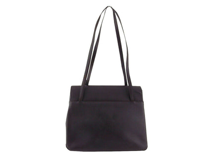 Salvatore Ferragamo Hand Bag Tote Purse Gancini Brown Authentic
