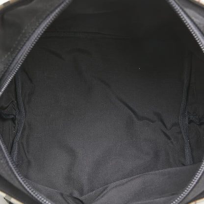 BURBERRY Hand Bag Tote Purse Nova Check Nylon Leather Beige Black Red Authentic