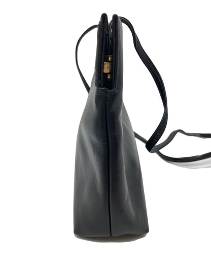 Salvatore Ferragamo Shoulder Bag Purse Black Authentic