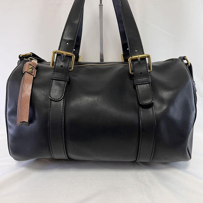 Chloe Boston Bag Shoulder Bag Purse Leather Black Authentic