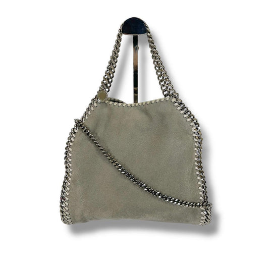 Stella McCartney Shoulder Bag Purse 2way Falabella Gray Authentic
