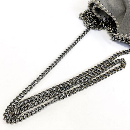 Stella McCartney Shoulder Bag Purse 2way Falabella Gray Authentic