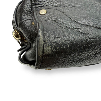 COACH Hand Shoulder Bag Tote Purse 2way 37779 Leather Black Authentic