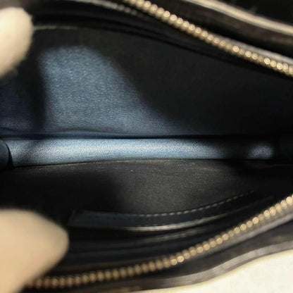 BALENCIAGA Shoulder Bag Purse PVC Denim Authentic