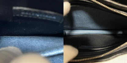 BALENCIAGA Shoulder Bag Purse PVC Denim Authentic