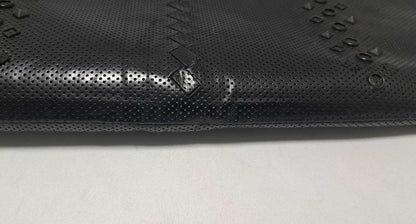 BOTTEGA VENETA Clutch Bag Second Bag Leather Black Authentic