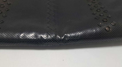 BOTTEGA VENETA Clutch Bag Second Bag Leather Black Authentic