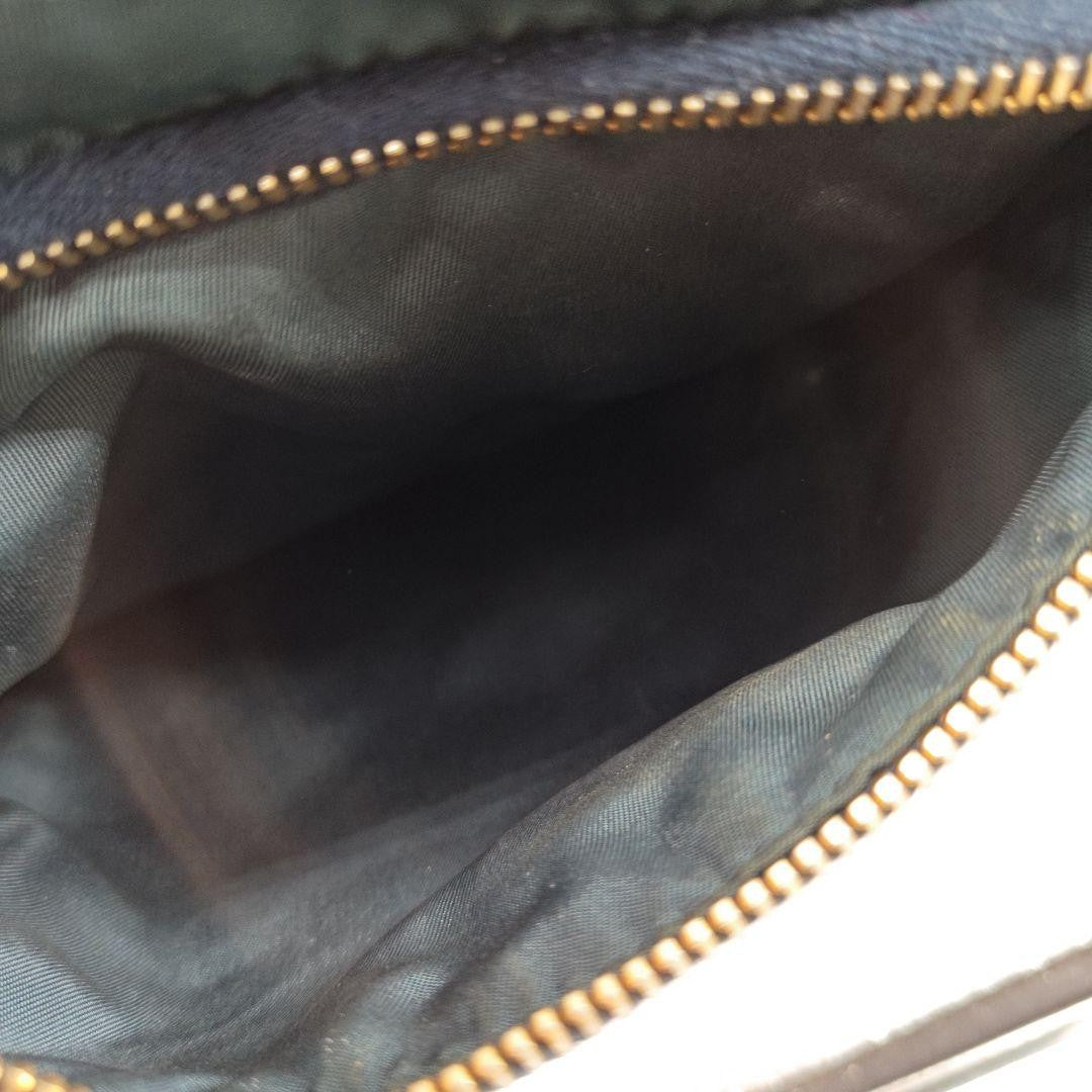 PRADA Shoulder Bag Purse Nylon Green Authentic