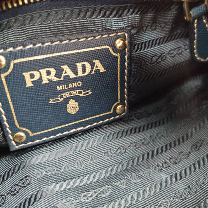 PRADA Shoulder Bag Purse Nylon Green Authentic