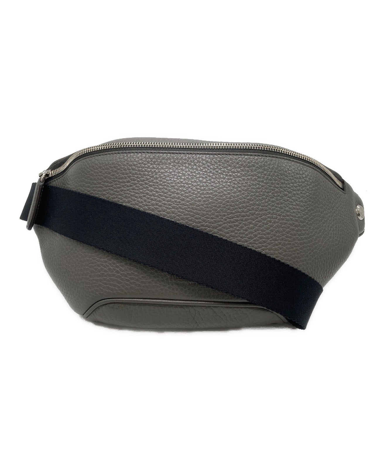 MULBERRY Shoulder Bag Purse Urban Belt Bag Body Bag Gray Authentic