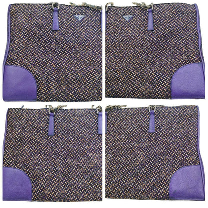 PRADA Hand Bag Tote Purse Logo Authentic