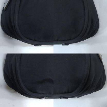 PRADA Shoulder Bag Purse Logo Nylon Black Authentic