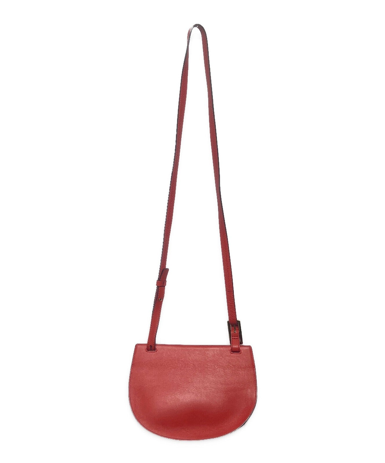 Chloe Shoulder Bag Purse Red Authentic