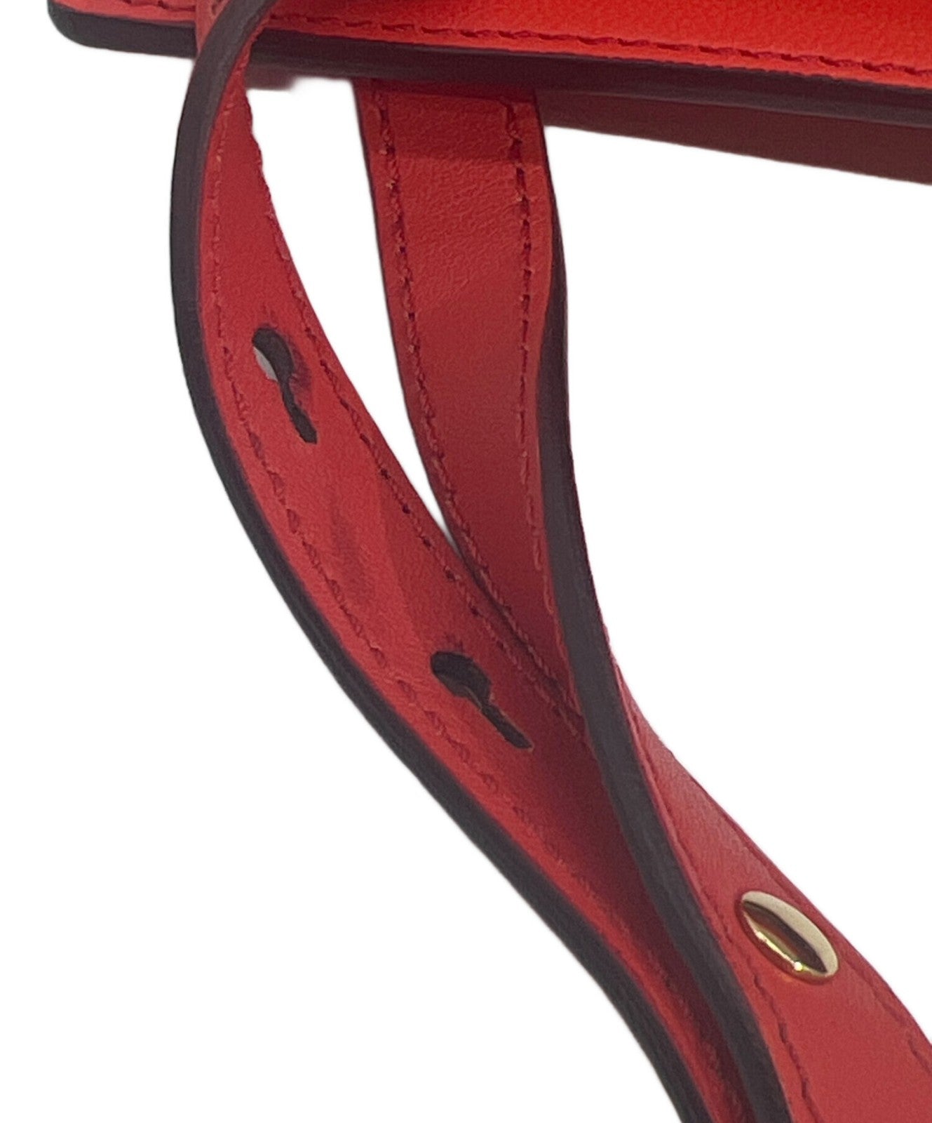 Chloe Shoulder Bag Purse Red Authentic