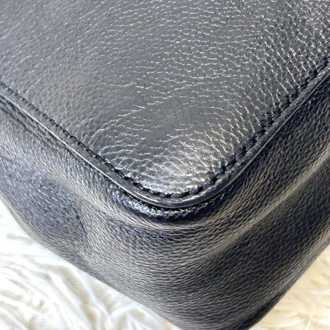 Chloe Shoulder Bag Purse 2way Elsie Leather Black Authentic