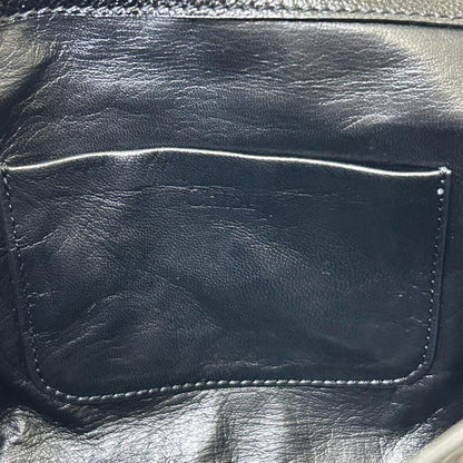 Chloe Shoulder Bag Purse 2way Elsie Leather Black Authentic